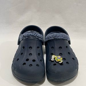Blue kids Crocs
